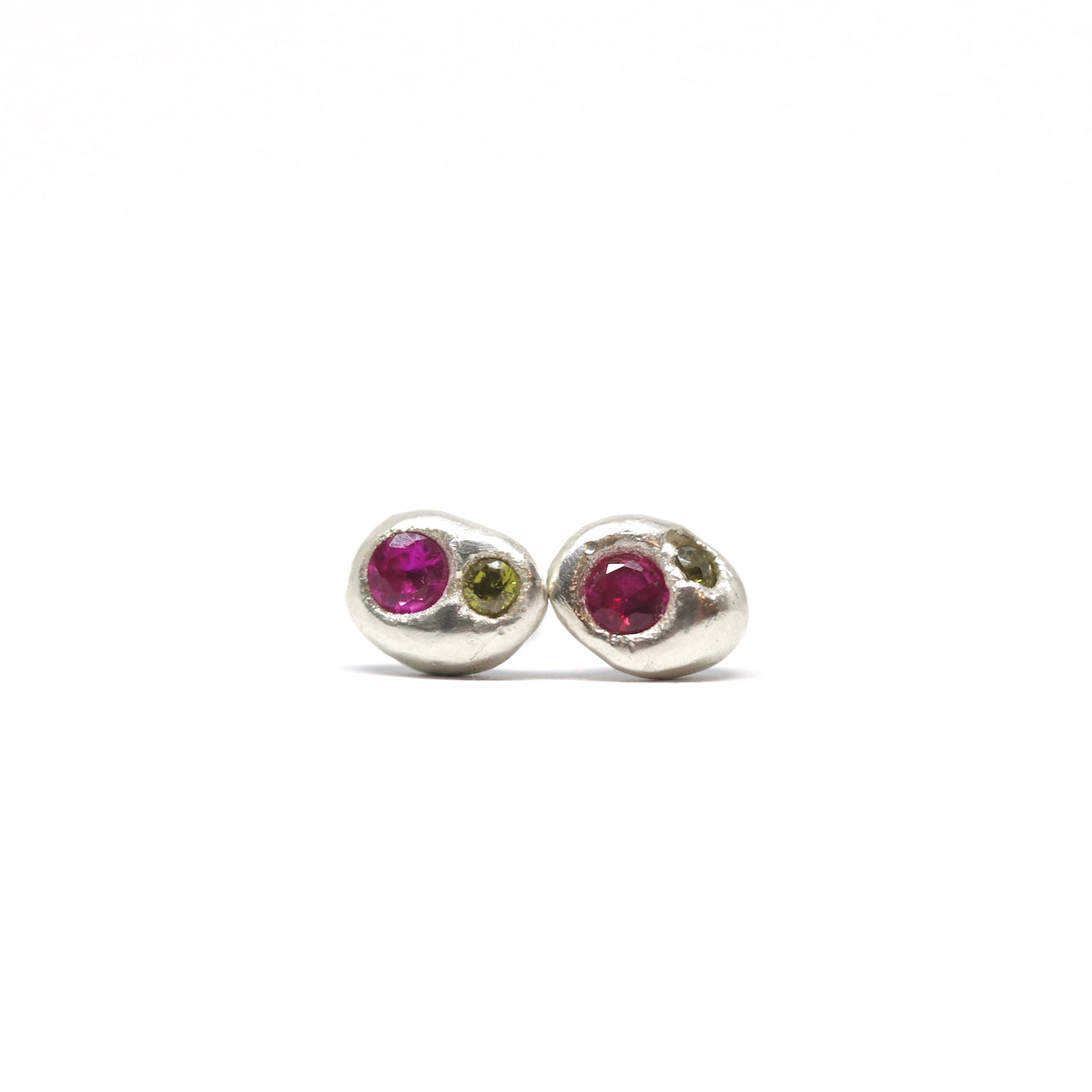 Fruit Bowl Studio. Melt Studs. Earrings made in Wanaka.