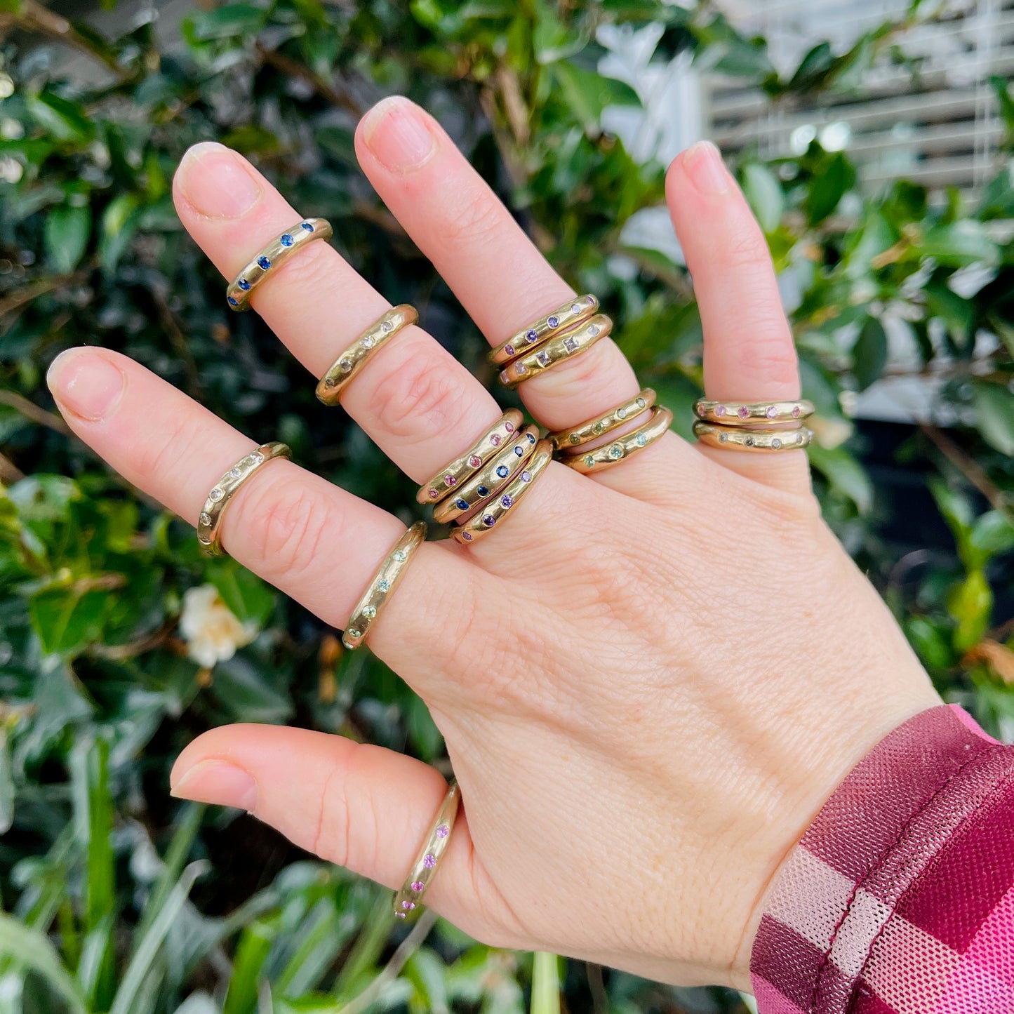 Bronze Stacker Rings