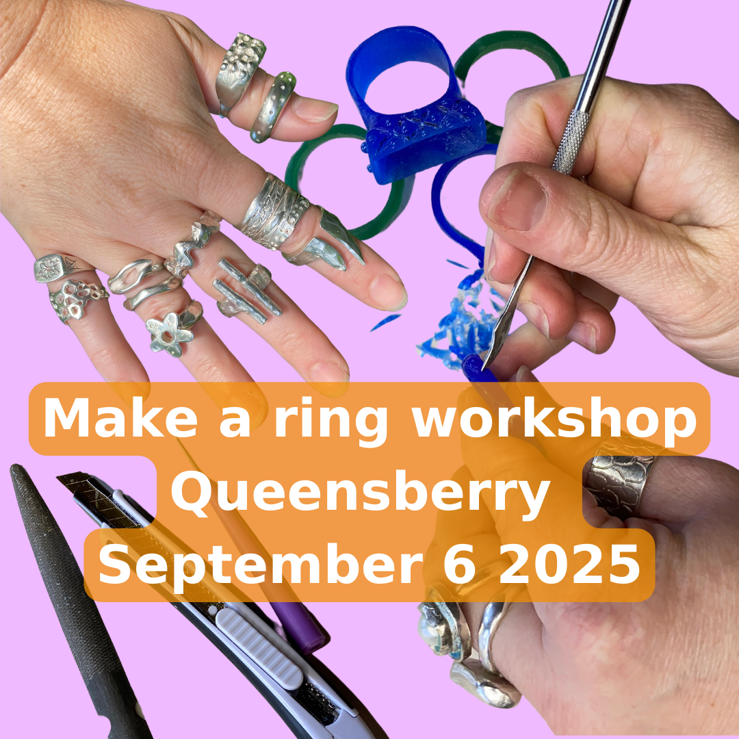 Ring making workshop at The Fruit Bowl Studio - September 6 2025