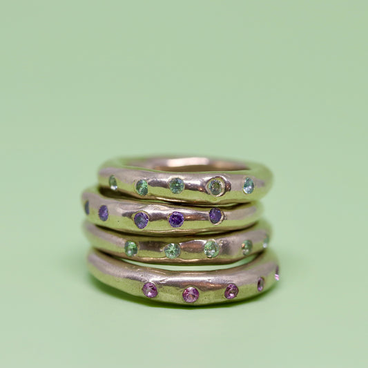 Bronze Stacker Rings