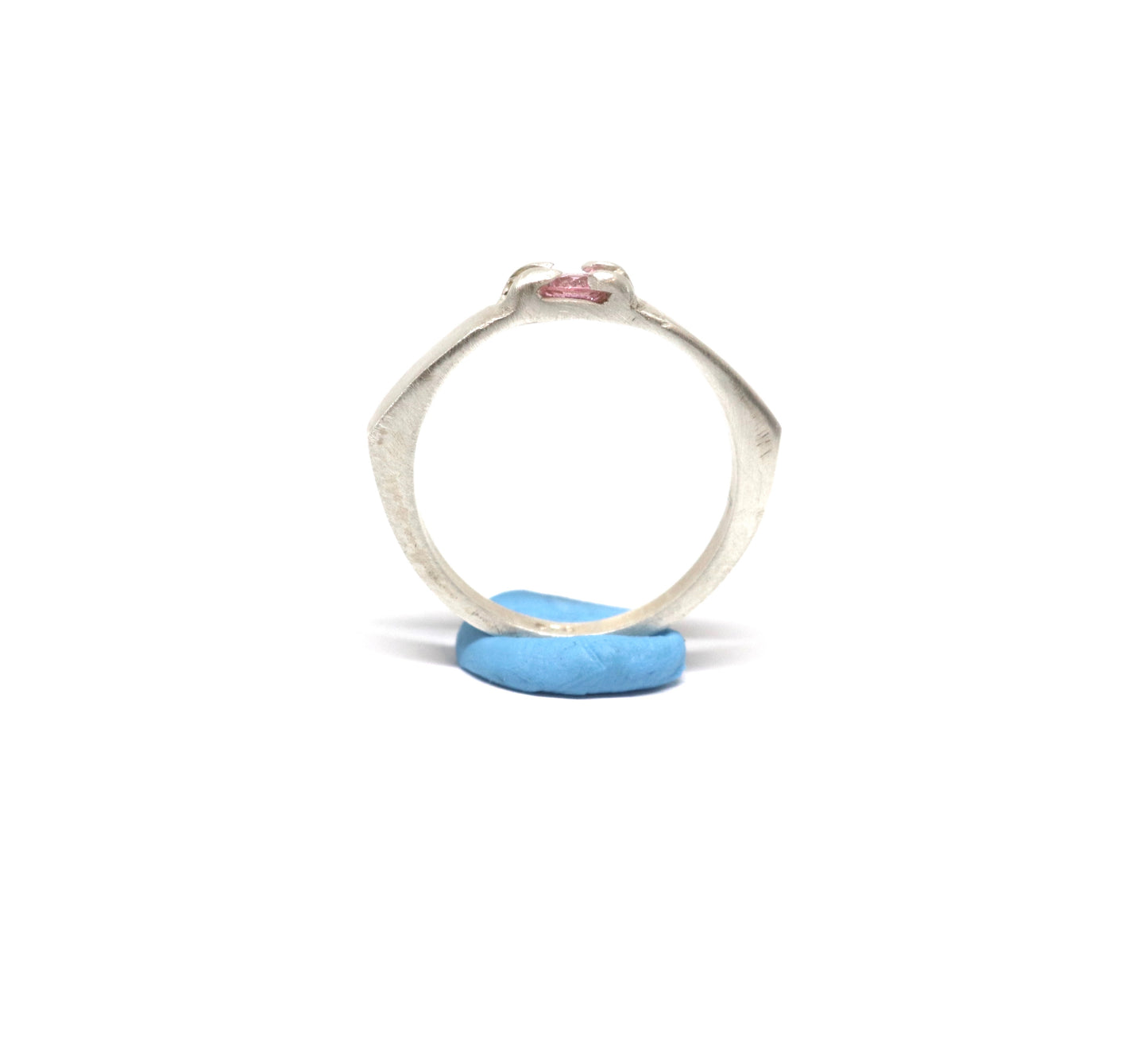 Silver and cubic zirconia rings. Made in Wanaka. Unique, colourful jewellery designed and crafted by New Zealand artist and jeweller Briar Hardy-Hesson.