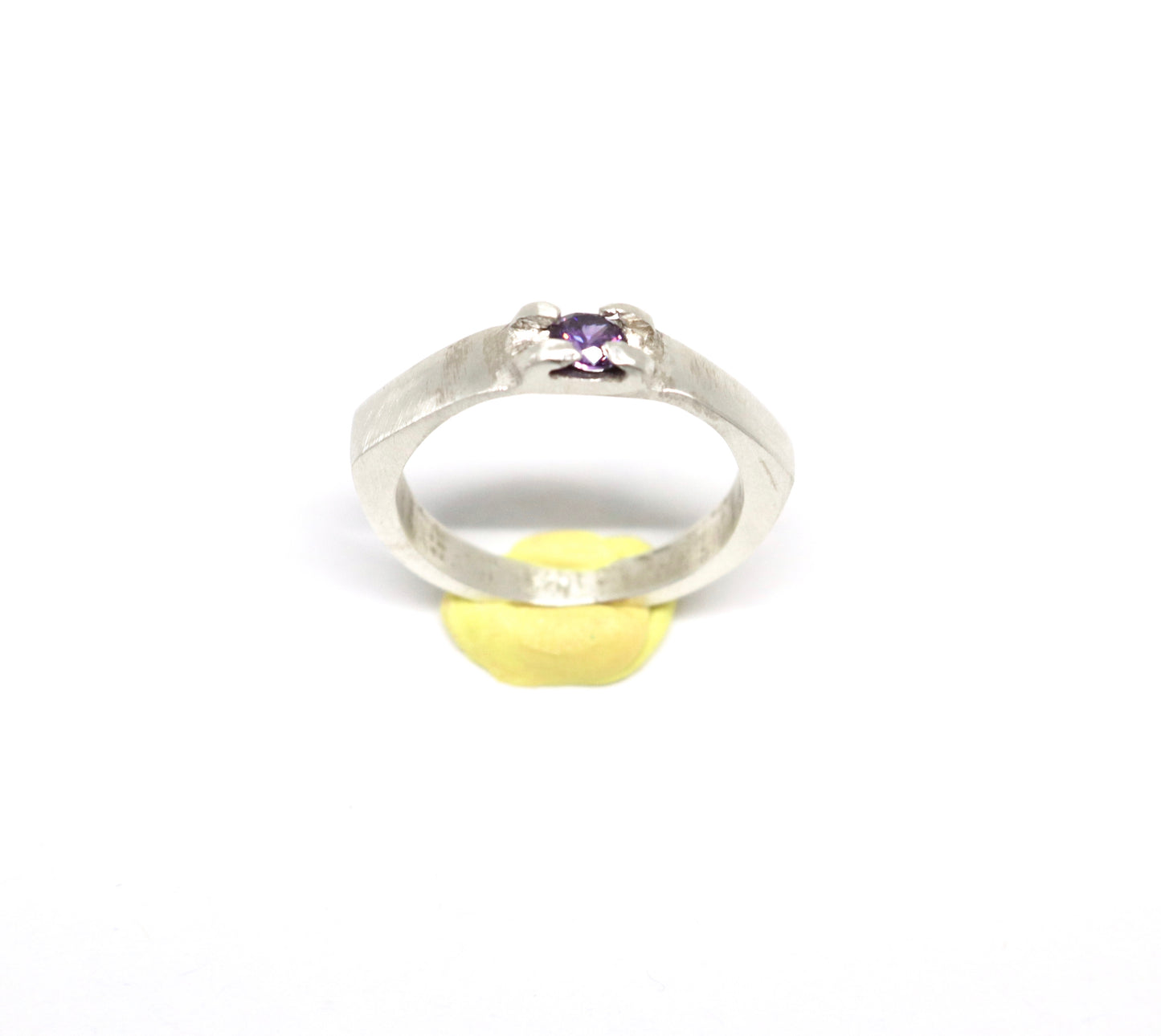 Silver and cubic zirconia rings. Made in Wanaka. Unique, colourful jewellery designed and crafted by New Zealand artist and jeweller Briar Hardy-Hesson.