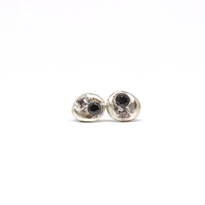 Fruit Bowl Studio. Melt Studs. Earrings made in New Zealand