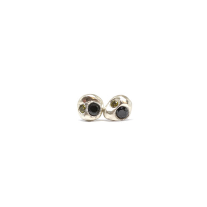 Fruit Bowl Studio. Melt Studs. Earrings made in New Zealand