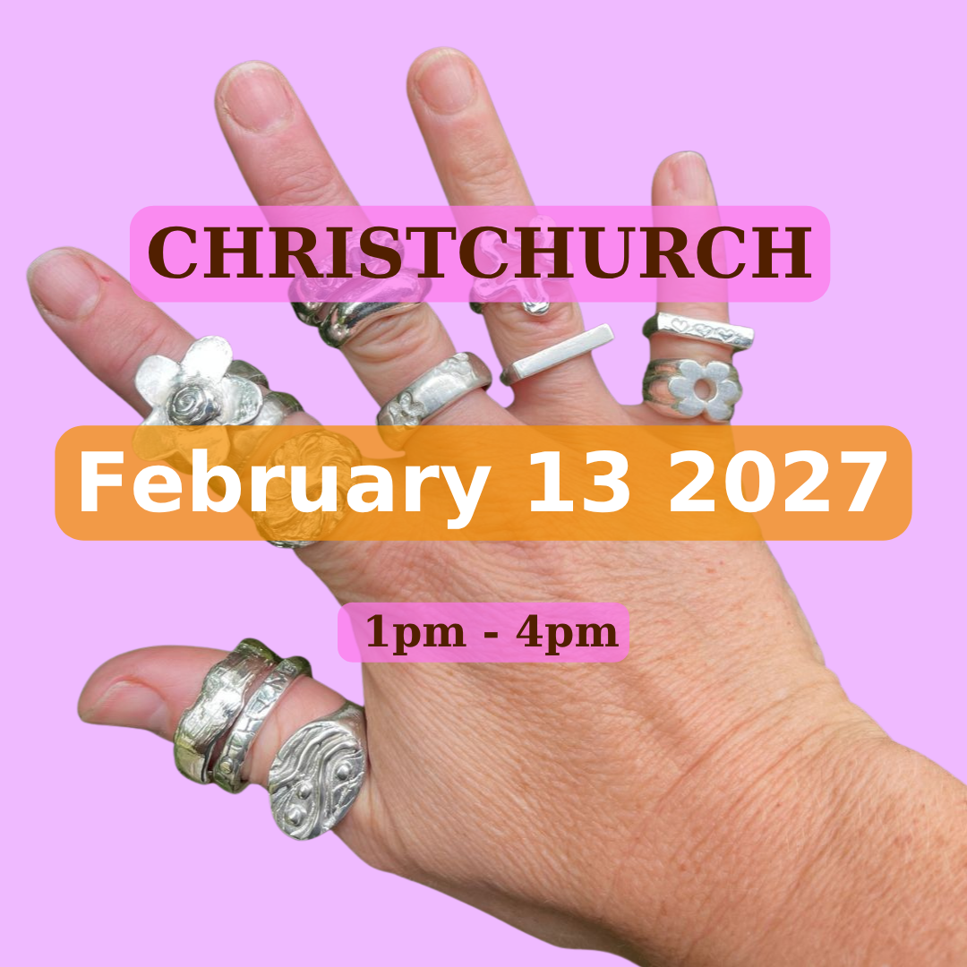 Ring making workshop Christchurch - February 13 2027