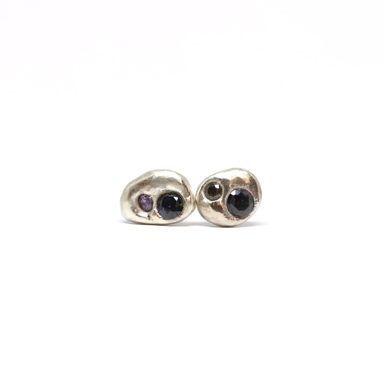 Fruit Bowl Studio. Melt Studs. Earrings made in New Zealand