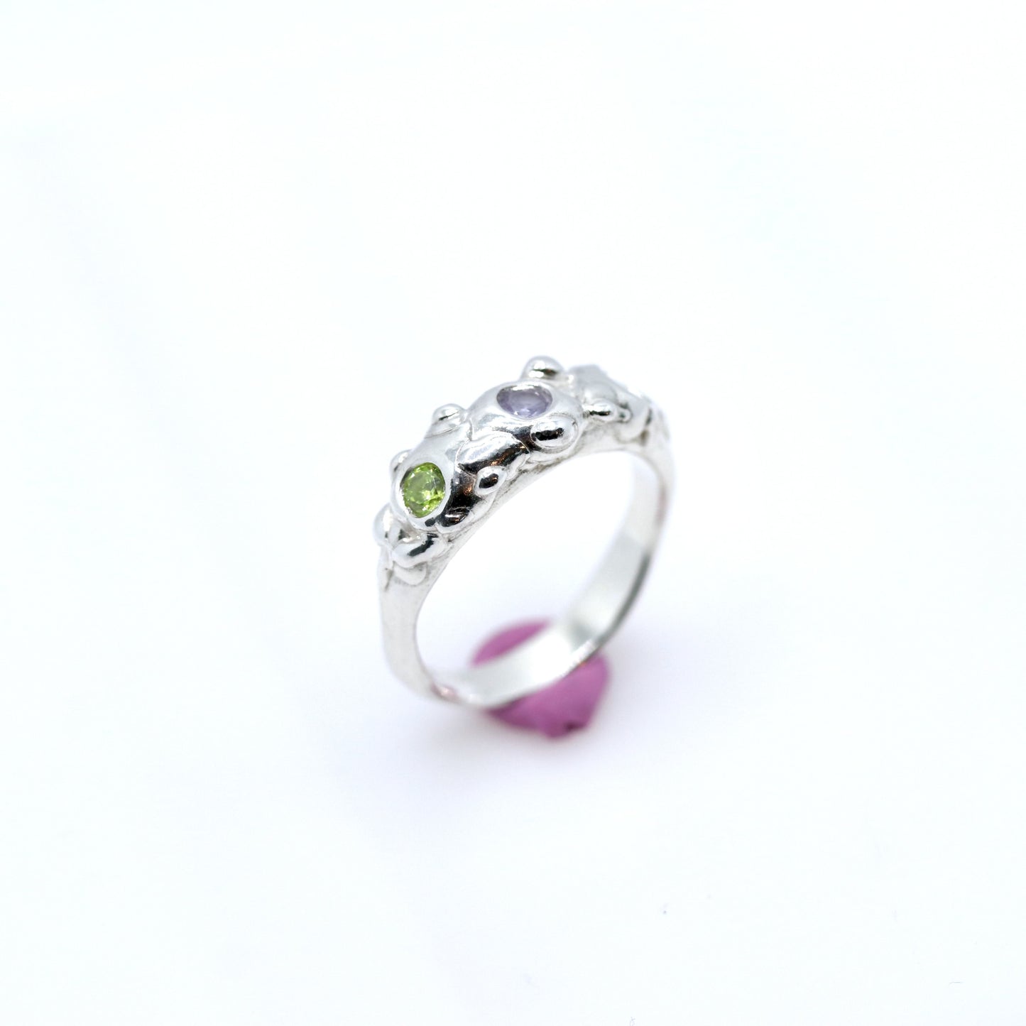 Ring -  Creature Feature - Blue & Olive