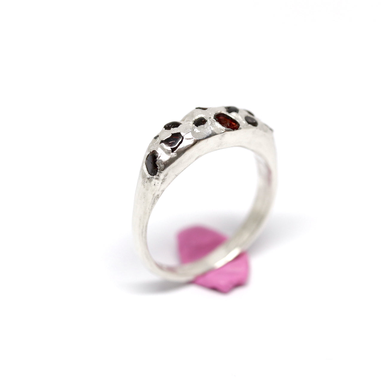 Ring -Garnet Scatter