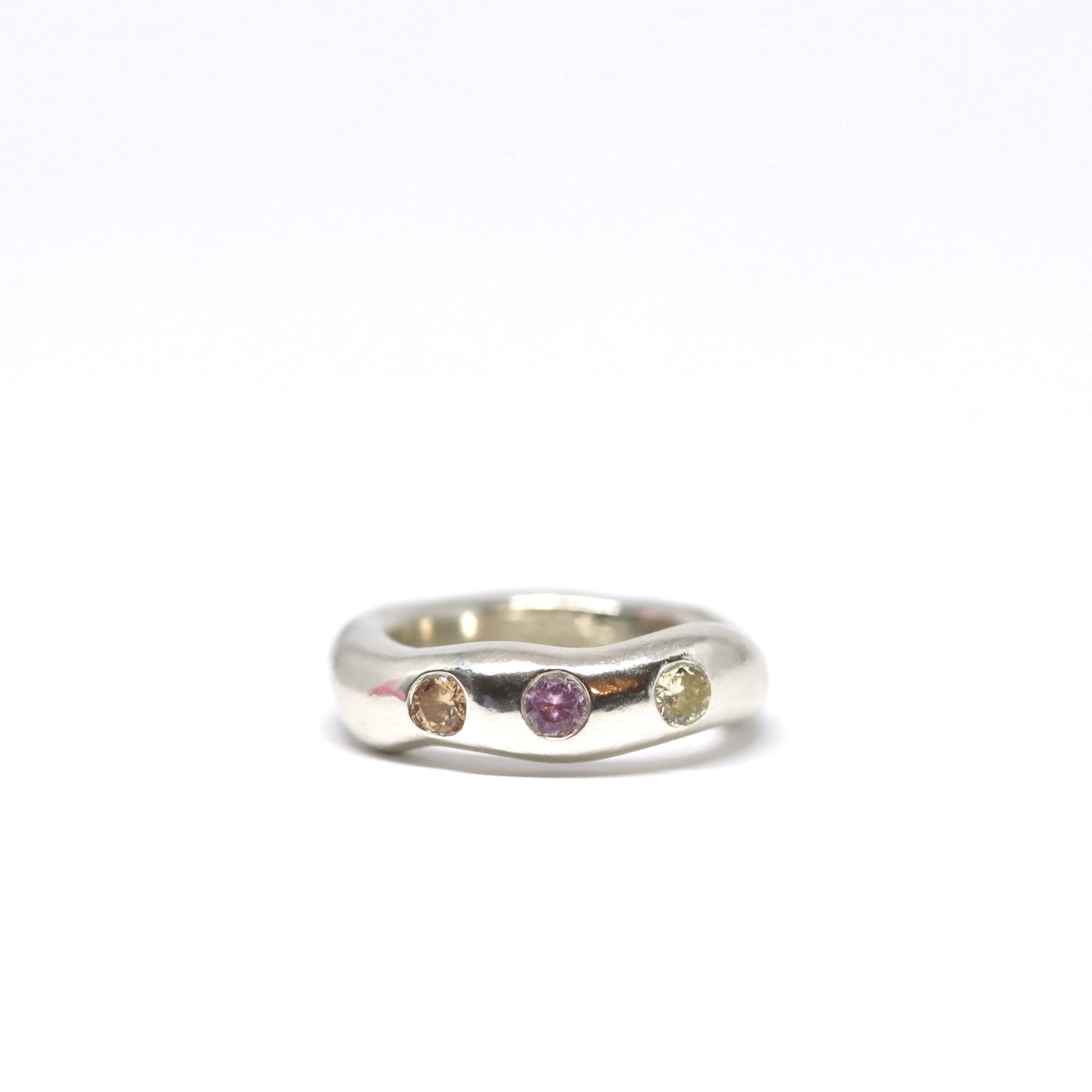 Ring -  Wonky Royal Soft Pink