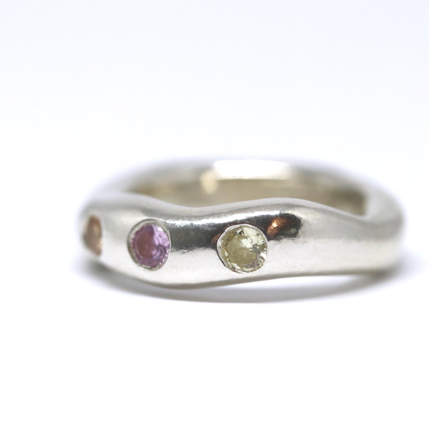 Ring -  Wonky Royal Soft Pink