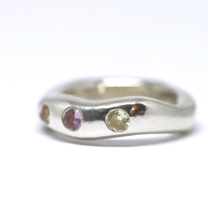 Ring -  Wonky Royal Soft Pink