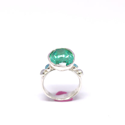 Ring - Cocktail Ring - Paraiba