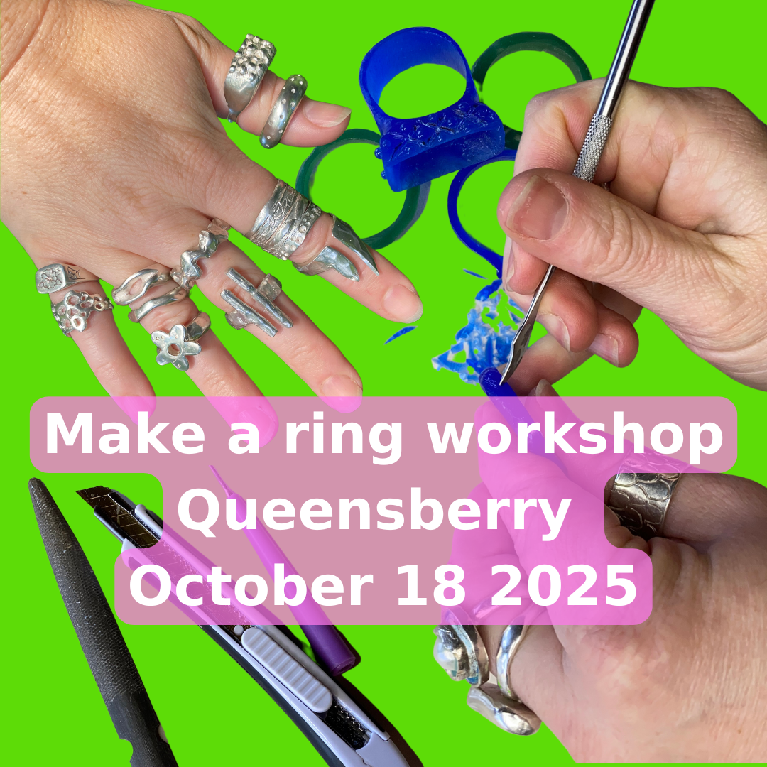 Ring making workshop at The Fruit Bowl Studio - October 18 2025
